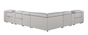 1116 - Power Reclining Italian Leather Sectional - R&R Furniture Gallery (Fountain Valley, CA)