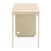 Lotus Bay - Vanity Desk - Sand - R&R Furniture Gallery (Fountain Valley, CA)