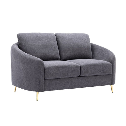 Yuina - Loveseat - Gray Linen - R&R Furniture Gallery (Fountain Valley, CA)