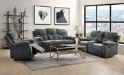 Kalen - Motion Sofa - Gray Chenille - R&R Furniture Gallery (Fountain Valley, CA)
