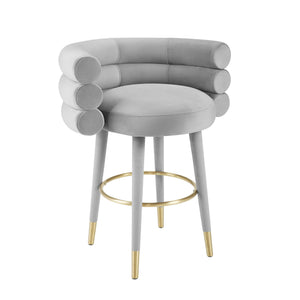 Betty - Velvet Barstool - R&R Furniture Gallery (Fountain Valley, CA)