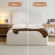 Canter - Tall Headboard Upholstered Bed - R&R Furniture Gallery (Fountain Valley, CA)