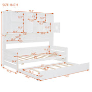 Daybed With All-In-One Cabinet And Shelf - R&R Furniture Gallery (Fountain Valley, CA)