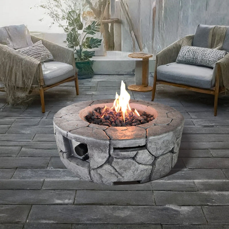 Reinforced - Outdoor Fire Pit Versatile Design - R&R Furniture Gallery (Fountain Valley, CA)