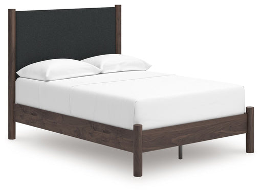Pamytta - Upholstered Panel Platform Bed - R&R Furniture Gallery (Fountain Valley, CA)