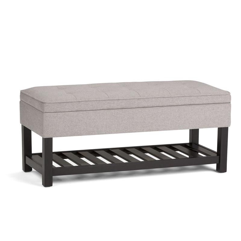 Cosmopolitan - Storage Ottoman Bench With Open Bottom - R&R Furniture Gallery (Fountain Valley, CA)