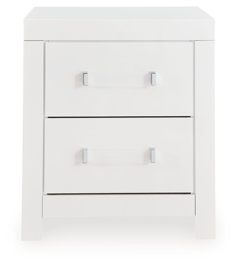Maeling - Two Drawer Night Stand - R&R Furniture Gallery (Fountain Valley, CA)