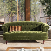 La Rosa - Victorian Chesterfield Loveseat - R&R Furniture Gallery (Fountain Valley, CA)