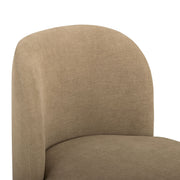 Persa TOV Furniture dining side chair with sleek modern design and cushioned seat, perfect for contemporary dining rooms.