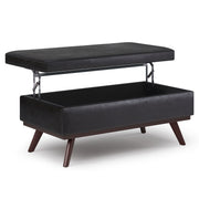 Owen - Lift Top Large Coffee Table Storage Ottoman, Mid Century Style - R&R Furniture Gallery (Fountain Valley, CA)