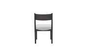 Comfortable Upholstery Cresent Chair (Set of 2) - Peppercorn - R&R Furniture Gallery (Fountain Valley, CA)