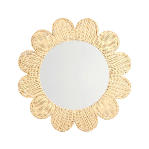 Coralie - Rattan Round Mirror - R&R Furniture Gallery (Fountain Valley, CA)