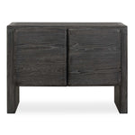 Bierk - 2 Door Cabinet - Dark Stain