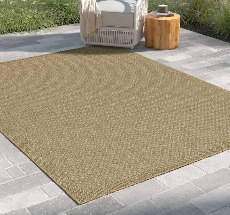 Earth - 7'10" X 10'3" Indoor, Outdoor Area Rug - Jute, Jute - R&R Furniture Gallery (Fountain Valley, CA)