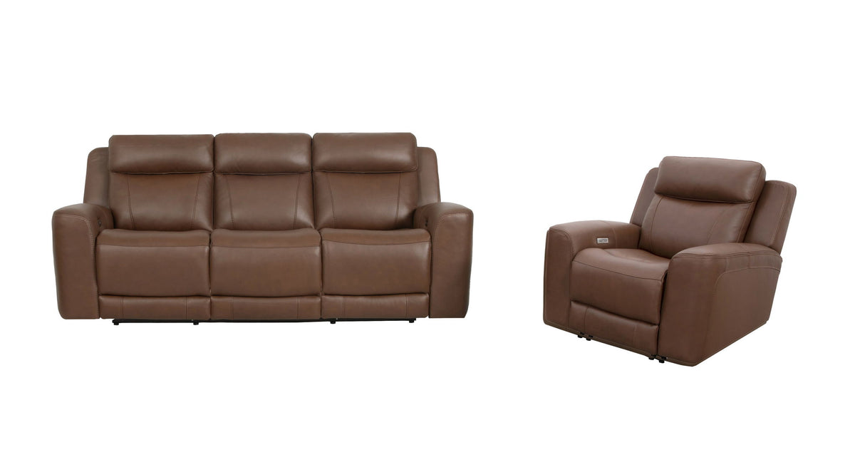 Calgary - Power Reclining Sofa Set - R&R Furniture Gallery (Fountain Valley, CA)