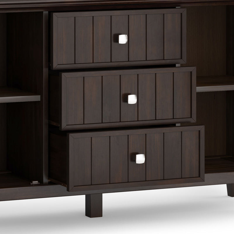 Bedford - Sideboard Buffet - Dark Tobacco Brown - R&R Furniture Gallery (Fountain Valley, CA)