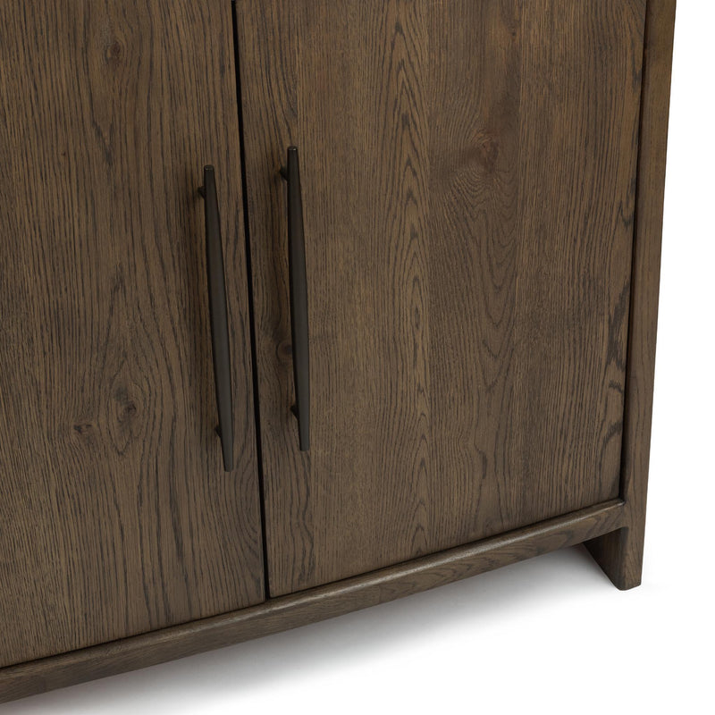 Estelle - 4 Door Buffet - Soft Cocoa - R&R Furniture Gallery (Fountain Valley, CA)