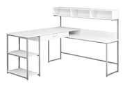 Computer Desk, Home Office, Corner, Storage Drawers, L Shape, Laptop, Contemporary & Modern - R&R Furniture Gallery (Fountain Valley, CA)