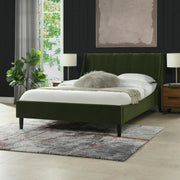 Aspen - Vertical Tufted Modern Headboard Platform Bed Set - R&R Furniture Gallery (Fountain Valley, CA)