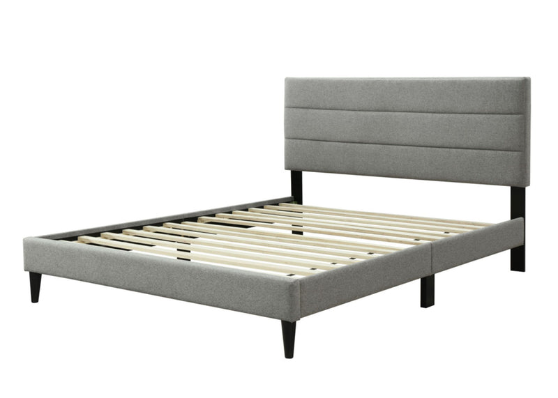 Full Sized Channel Bed Compact Design With USB - R&R Furniture Gallery (Fountain Valley, CA)