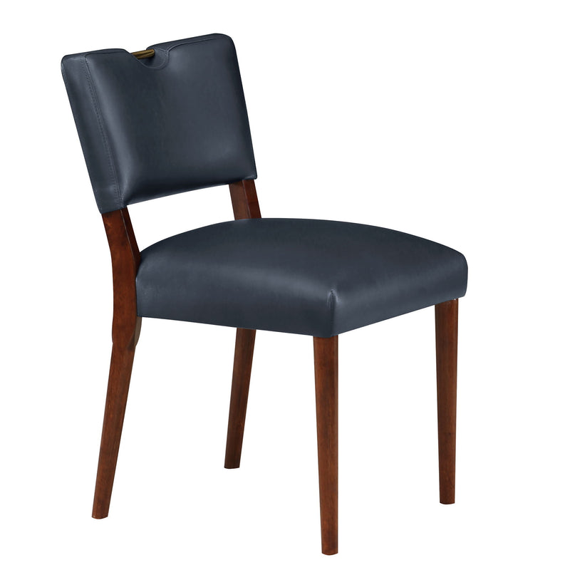 Bryson - Dining Chair (Set of 2) - Dark Navy - R&R Furniture Gallery (Fountain Valley, CA)