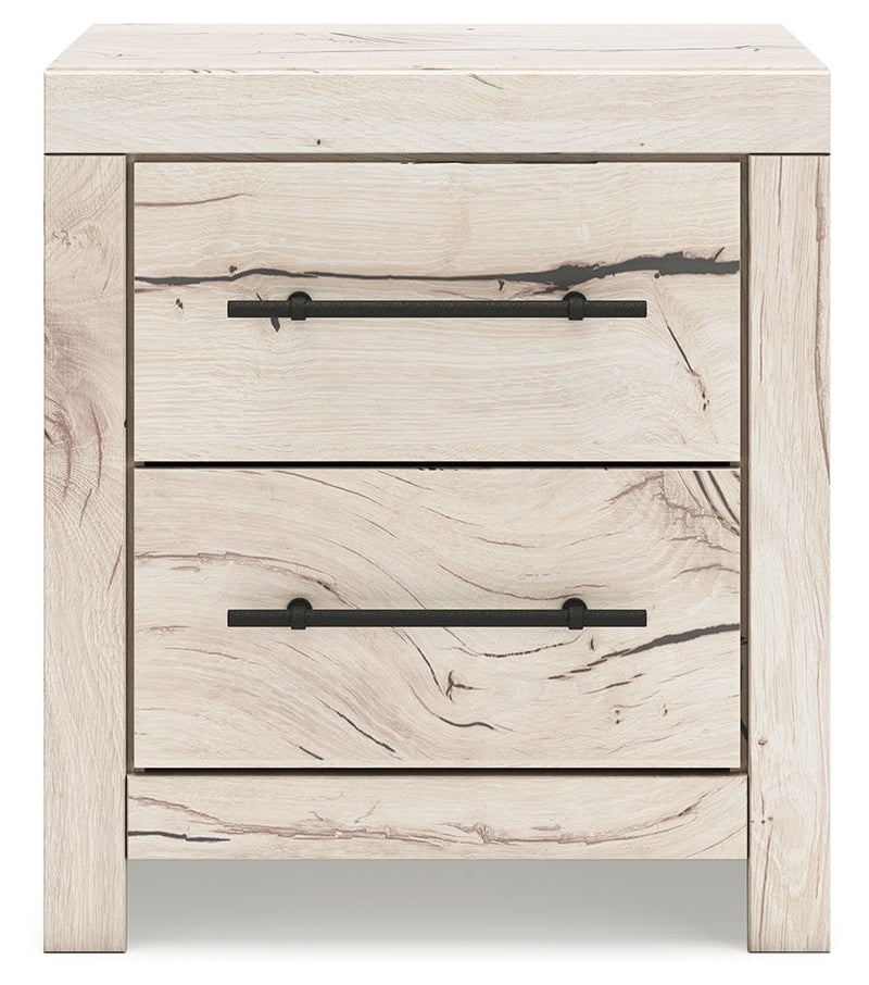 Lawroy - Two Drawer Night Stand - Light Natural - R&R Furniture Gallery (Fountain Valley, CA)