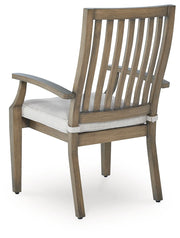 Rainier Ranch - Arm Chair With Cushion (Set of 2) - Brown / Beige - R&R Furniture Gallery (Fountain Valley, CA)