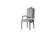 House Marchese - Arm Chair (Set of 2) - Two Tone Gray Fabric & Pearl Gray - R&R Furniture Gallery (Fountain Valley, CA)