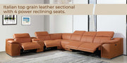 9762 - Power Reclining Sectional - R&R Furniture Gallery (Fountain Valley, CA)