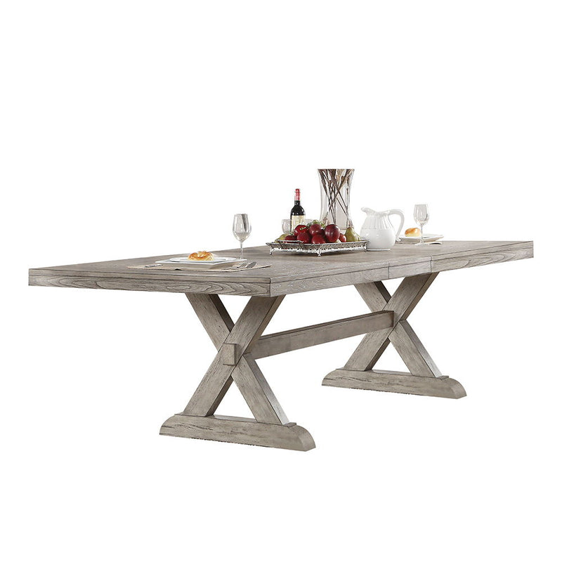 Rocky - Dining Table - Gray Oak - R&R Furniture Gallery (Fountain Valley, CA)