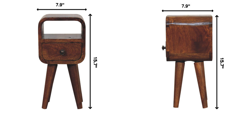 Mini Open Bedside Nightstand - R&R Furniture Gallery (Fountain Valley, CA)