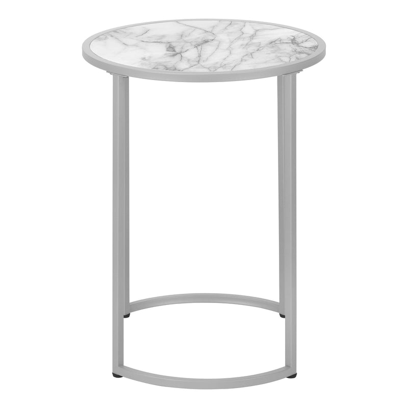 Round Accent Side Table, Contemporary & Modern - R&R Furniture Gallery (Fountain Valley, CA)
