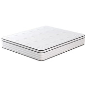 Salvia 12" Cal.King Hybrid Pocket Coil Mattress - R&R Furniture Gallery (Fountain Valley, CA)