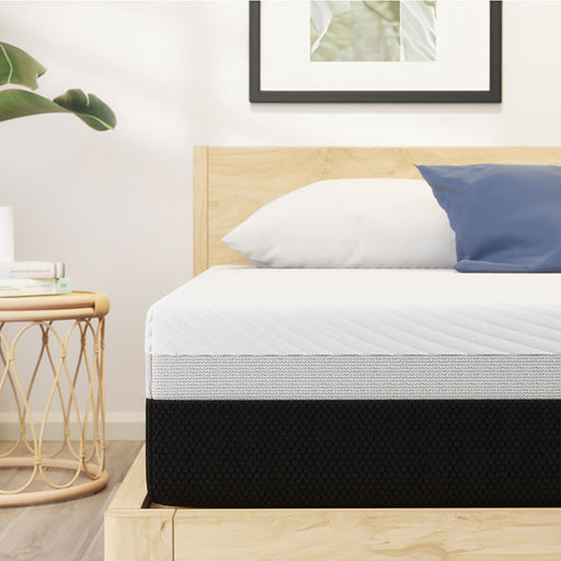 Verbena 12" Queen Hybrid Pocket Coil Mattress - R&R Furniture Gallery (Fountain Valley, CA)