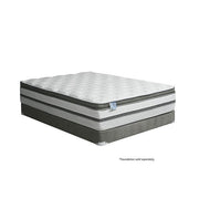 Siddalee 16 Euro Pillow Top 2.5 Gel Infused Memory Foam - R&R Furniture Gallery (Fountain Valley, CA)