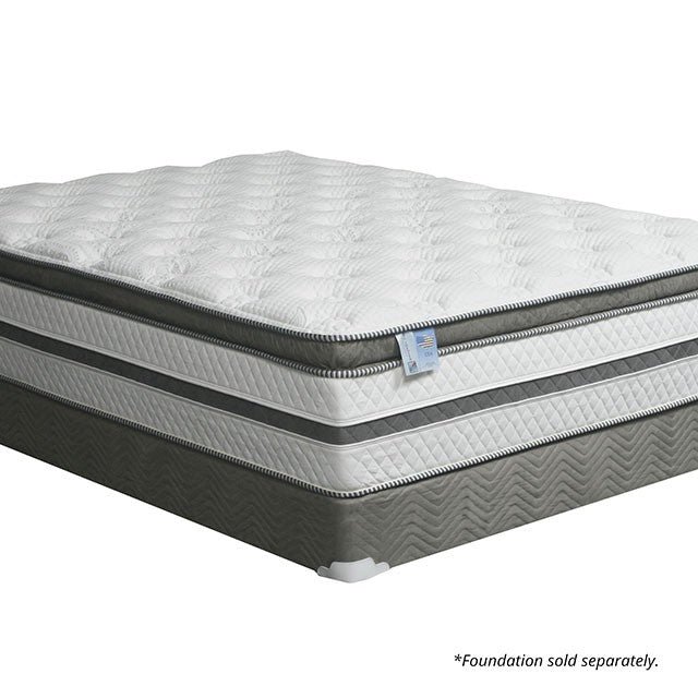 Siddalee 16 Euro Pillow Top 2.5 Gel Infused Memory Foam - R&R Furniture Gallery (Fountain Valley, CA)