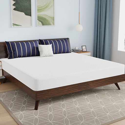 Nasturtium 8" E.King Bamboo Charcoal Infused Memory Foam - R&R Furniture Gallery (Fountain Valley, CA)