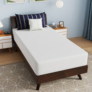 Nasturtium 10" Twin Bamboo Charcoal Infused Memory Foam - R&R Furniture Gallery (Fountain Valley, CA)