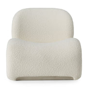 Donovan Modern Accent White Chair — view 3