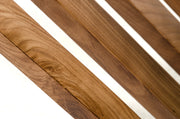 Draper Mid-Century Walnut & Glass Dining Table — view 4