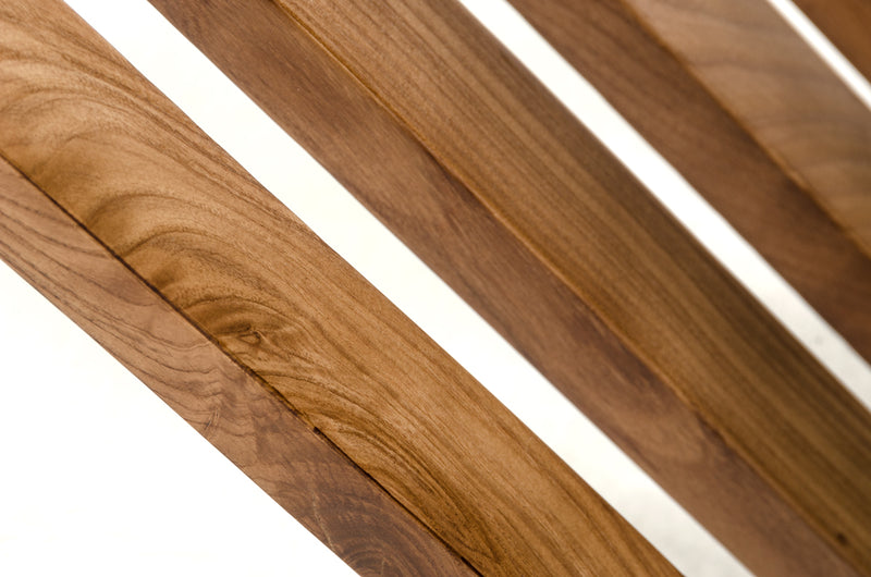 Draper Mid-Century Walnut & Glass Dining Table — view 4