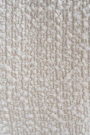 Drea - Modern White Fabric Accent Chair — view 2