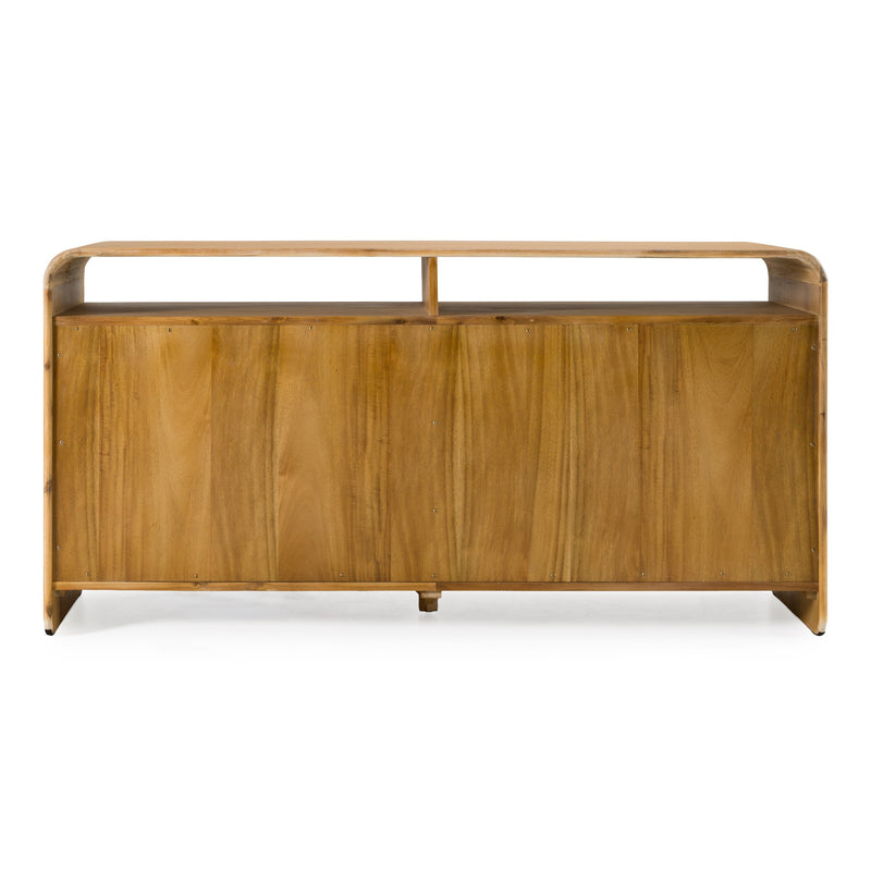 Dresden - Modern Natural Acacia Dresser — view 4