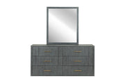 Manchester- Contemporary Dark Grey Dresser — view 4