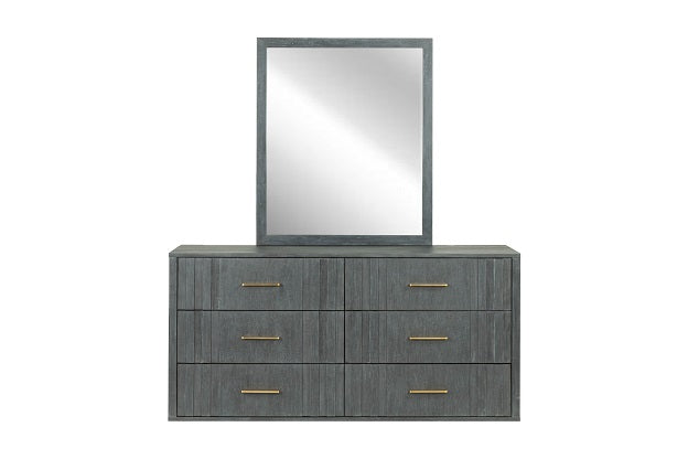 Manchester- Contemporary Dark Grey Dresser — view 4
