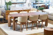 Michael - Mid-Century Modern Walnut Dining Table — view 4
