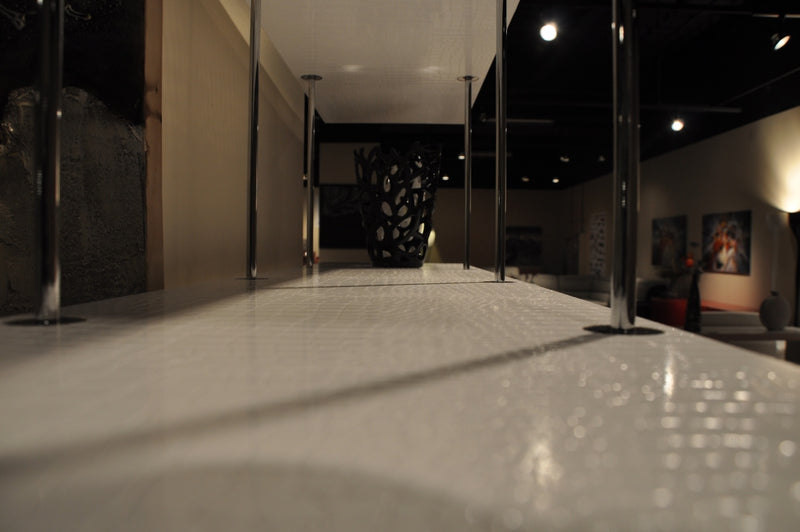 Stafford White Room Divider — view 2