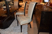 Xena - Transitional X-Leg Dining Chair — view 2