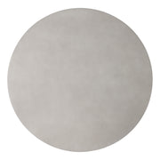 Duncan - Modern Faux Concrete + Walnut Round Dining Table — view 2