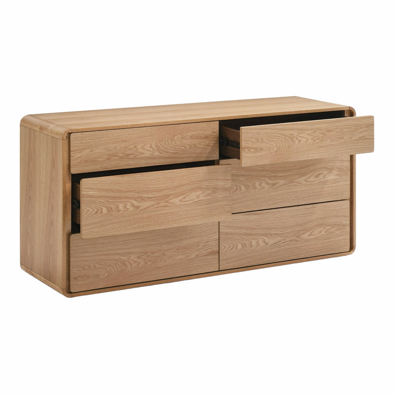 Dustin - Modern Natural Oak Dresser — view 2